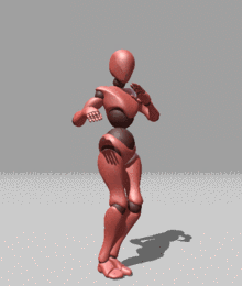 Source motion: Rumba Dancing